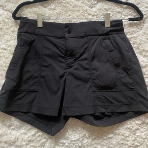 Black Athleta Trekkie Shorts - Size 0